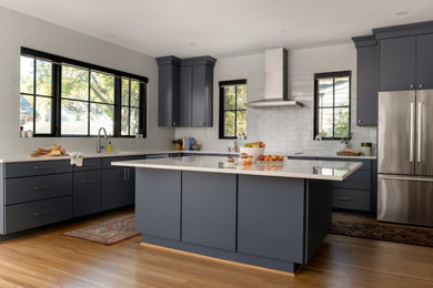Inspiration for a contemporary kitchen remodel in DC Metro