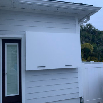 Weatherproof Outdoor TV Lift Up Cabinet Enclosure
