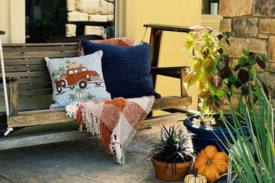 Inspiration for a rustic home design remodel in Sacramento