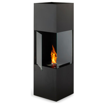 EcoSmart BE Fireplace Smokeless, Black, Ethanol Burner