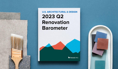 2023Q2 Houzz Renovation Barometer - Architectural & Design Sector