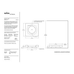 Solus Fire Pit Spec - Halo Low 36, Manual Start, Natural Gas - Fire Pits