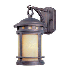 Designers Fountain 2370-AM-MP Sedona 1 Light 5.5" Cast Aluminum Wall Lantern