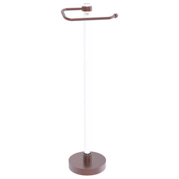 Clearview Euro Style Freestanding Toilet Paper Holder, Antique Copper