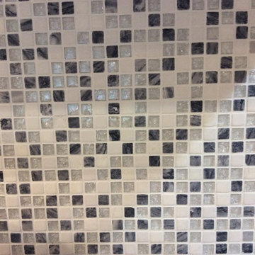 Glass & Marble Mosaic Backsplash