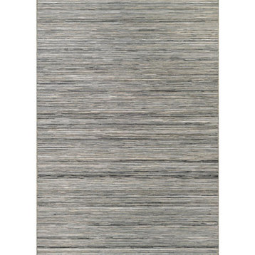 Hinsdale Area Rug, Light Brown/Silver, Rectangle, 6'6"x9'6"