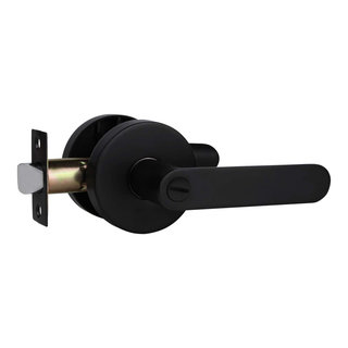 Front Door Lock Set Front Door Handle Lever Heavy and Substantial Door Lock  Set with Deadbolt Locks Door Handle Sets Reversible Door Entry Handles