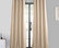 Antique Beige Grommet Blackout FauxSilk Taffeta Curtain Single Panel, 50"x108"