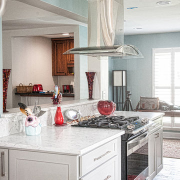 Clean lines with a touch of contemporary.