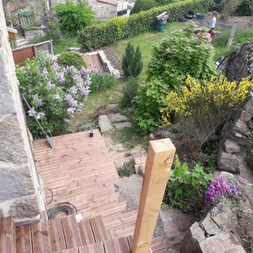 Terrasses bois et escaliers