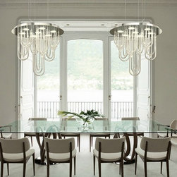 Kaskade Round Pendant Lamp by Penta Light - Pendant Lighting