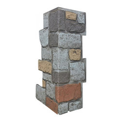 156-FIELDSTONE CORNER 11" W &times; 30 &frac12;" H - Wall Panels