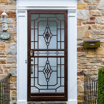 Steel Security Storm Door Gallery