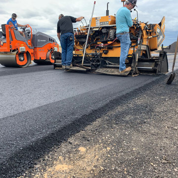 Asphalt installation