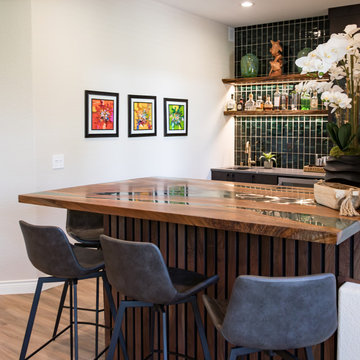 Wet Bar and Basement Remodel