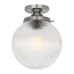 STANLEY HOLOPHANE GLOBE CEILING LIGHT 20CM - Flush Ceiling Lights