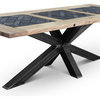 EDDER-CRUE Solid Wood Dining Table