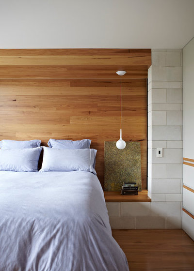 Современный Спальня by Austral Masonry