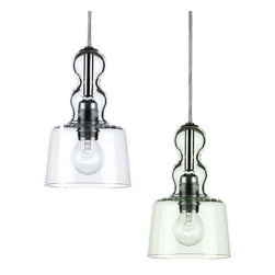 Privata Acquamiki Clear Pendant Lamp By Produzione Privata - Pendant Lighting