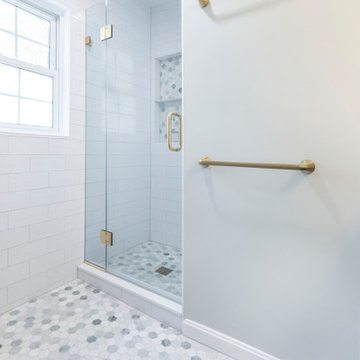 Green Bathroom Remodel In Alexandria, VA