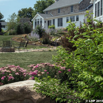 Craftsman Home with perennial gardens