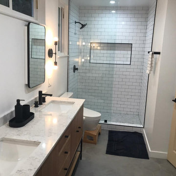 Rustic Bathroom Glam