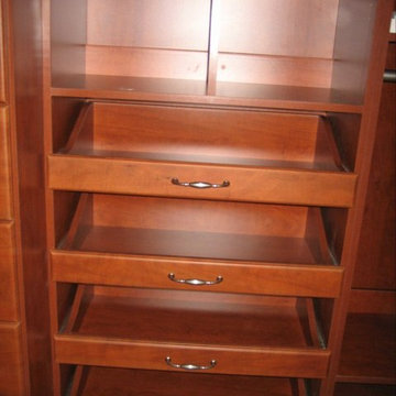 Master Walk in Closets