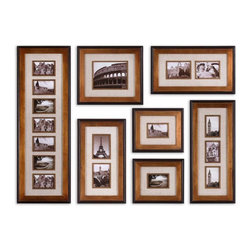 www.essentialsinside.com: newark hanging photo collage, set of 7 - Artwork