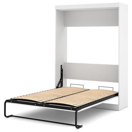 Bestar Nebula By Bestar Full Wall Bed, White