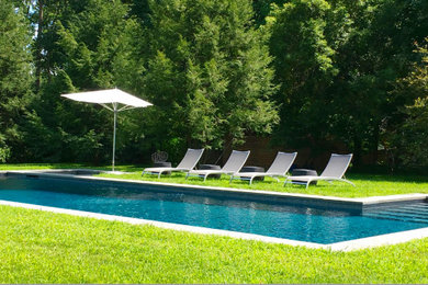 Example of a trendy pool design in San Francisco