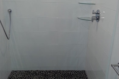 Inspiration for a modern bathroom remodel in DC Metro