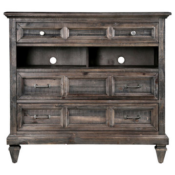Magnussen Calistoga Media Chest, Weathered Charcoal