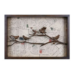 www.essentialsinside.com: a little message, wall art - Artwork