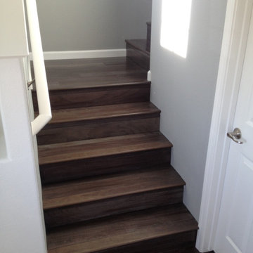 Hardwood Flooring and Stairs - Staple down over cork underlayment