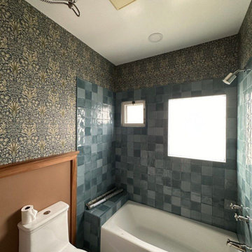 Bathroom wallpaper installation Denver, CO