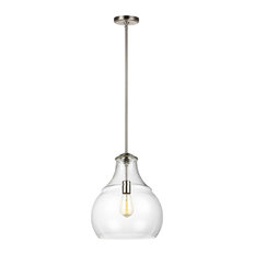 Zola 1-Light Pendant, Satin Nickel