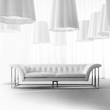Selling: Rockouture Sofa, Fiore Suspension Lamp