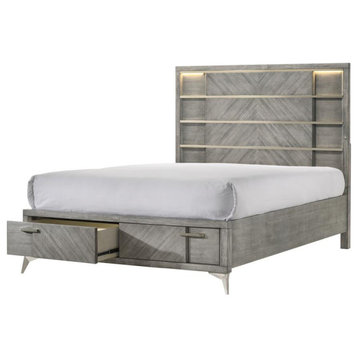 Aries Queen Storage Bed