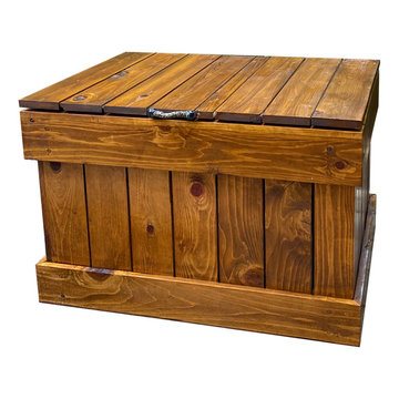 Cedar Ice Chest - holds 48 gallon cooler
