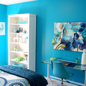 Peacock Teen Bedroom