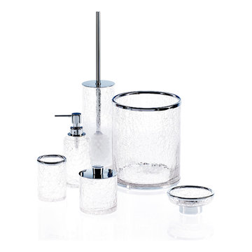 Designer Toilet Brushes and Holder Set