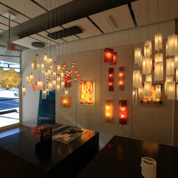 OUR ART GLASS LIGHTING & ART SHOWROOM - Paintings