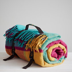 Luxury Waterproof Wool Picnic Blanket - Outdoor Rugs