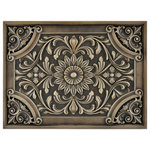 Nichetiles - Backsplash Metal Mural Tile Hand Made Plaque Harmony 18"x24" Bronze - Harmony Mural Collection provides unique esthetic pattern to create beautiful dramatic effects. This premium real metal mural has a structure that sh'owcases the high quality craftsmanship. Harmony Mural Tile Collection brings a luxury aesthetic to your home. With its classic style, this premium real metal mural creates an elegant and vintage look for your dreamy space and for all backsplashes.