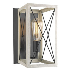 Briarwood Collection 1-Light Wall Sconce, Graphite