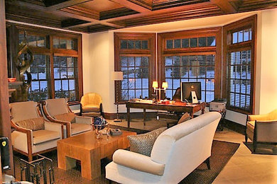 Example of a classic home design design in New York