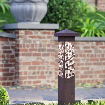 Grove 4x4 Garden Series 25" Light Bollard