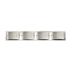 Hinkley Lighting - Hinkley Lighting Daphne Chrome Four-Light LED Vanity Light - Bathroom Vanity Lighting