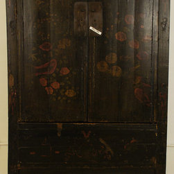 Chinese Black Lacquered Cabinet - Products