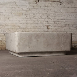 Zachary A. Design Lightweight Fiberglass Outdoor Furniture - Outdoor Coffee Tables